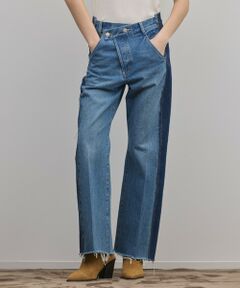 GRACE CONTINENTAL / グレースコンチネンタル デニムパンツ | リメイクフレアデニムパンツ