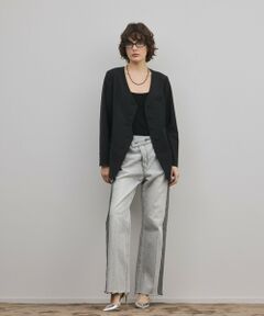 GRACE CONTINENTAL / グレースコンチネンタル デニムパンツ | リメイクフレアデニムパンツ