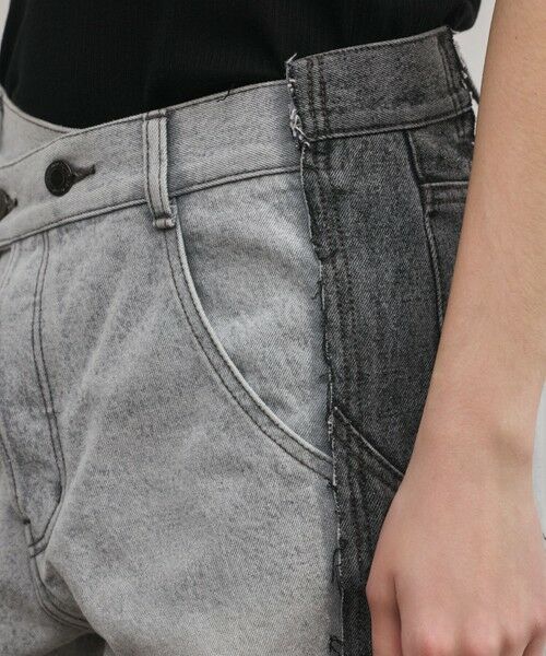 GRACE CONTINENTAL / グレースコンチネンタル デニムパンツ | リメイクフレアデニムパンツ | 詳細16