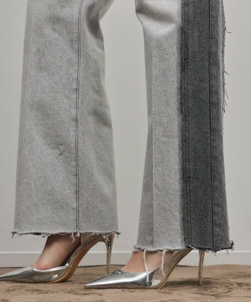 GRACE CONTINENTAL / グレースコンチネンタル デニムパンツ | リメイクフレアデニムパンツ | 詳細19