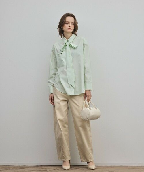 GRACE CONTINENTAL / グレースコンチネンタル その他パンツ | サイド切替バレルパンツ | 詳細1