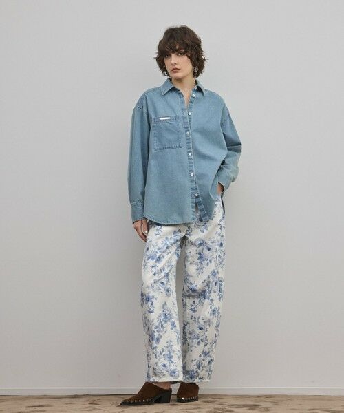 GRACE CONTINENTAL / グレースコンチネンタル その他パンツ | サイド切替バレルパンツ | 詳細8