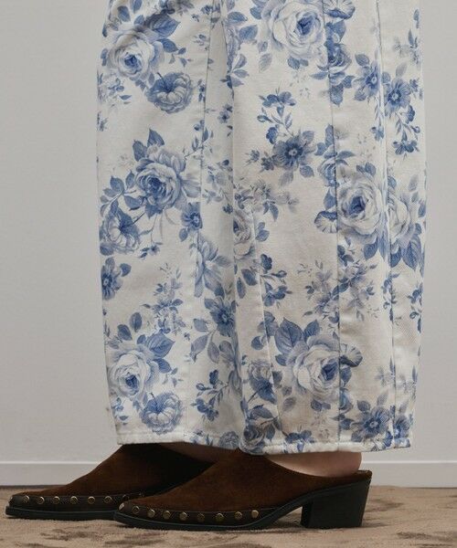 GRACE CONTINENTAL / グレースコンチネンタル その他パンツ | サイド切替バレルパンツ | 詳細11