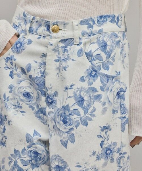 GRACE CONTINENTAL / グレースコンチネンタル その他パンツ | サイド切替バレルパンツ | 詳細11