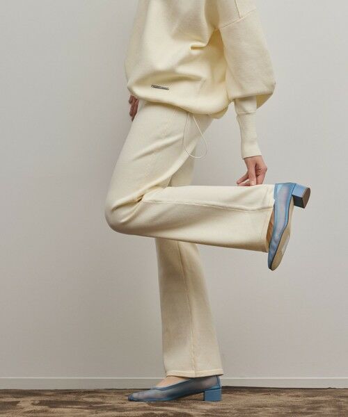 GRACE CONTINENTAL / グレースコンチネンタル その他パンツ | スウェットライクニットパンツ | 詳細5