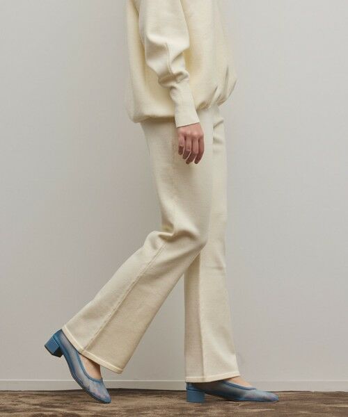 GRACE CONTINENTAL / グレースコンチネンタル その他パンツ | スウェットライクニットパンツ | 詳細6