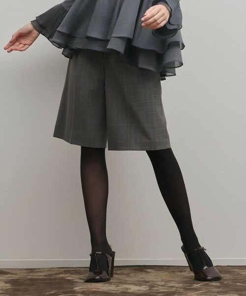 GRACE CONTINENTAL / グレースコンチネンタル その他パンツ | スーツ地ハーフパンツ | 詳細3