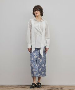 GRACE CONTINENTAL / グレースコンチネンタル ロング・マキシ丈スカート | ボタニカルジャガードスカート