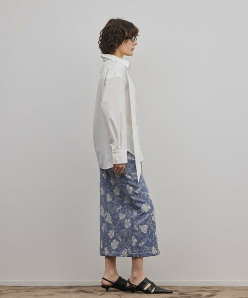 GRACE CONTINENTAL / グレースコンチネンタル ロング・マキシ丈スカート | ボタニカルジャガードスカート | 詳細2