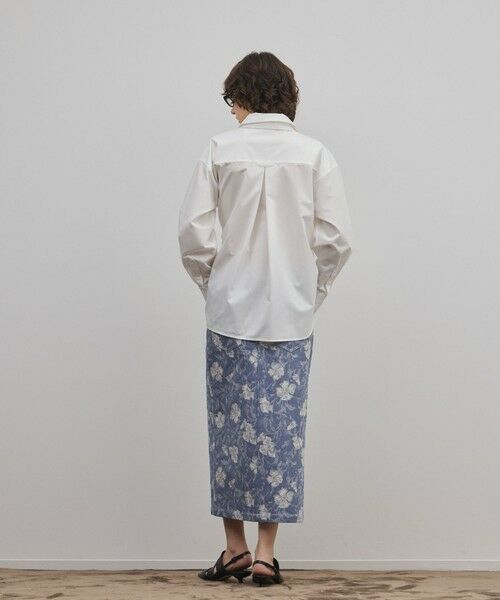 GRACE CONTINENTAL / グレースコンチネンタル ロング・マキシ丈スカート | ボタニカルジャガードスカート | 詳細3