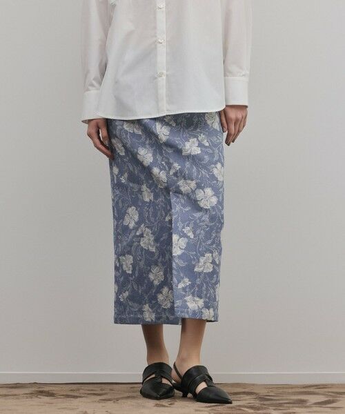 GRACE CONTINENTAL / グレースコンチネンタル ロング・マキシ丈スカート | ボタニカルジャガードスカート | 詳細4
