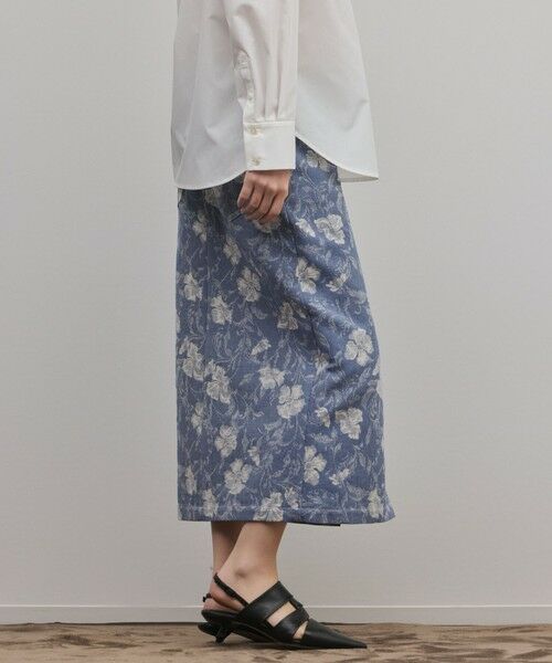 GRACE CONTINENTAL / グレースコンチネンタル ロング・マキシ丈スカート | ボタニカルジャガードスカート | 詳細7