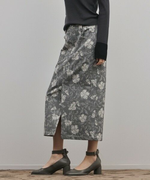 GRACE CONTINENTAL / グレースコンチネンタル ロング・マキシ丈スカート | ボタニカルジャガードスカート | 詳細12