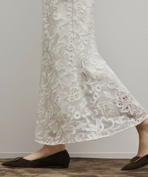 GRACE CONTINENTAL / グレースコンチネンタル ミニ・ひざ丈スカート | チュールレースマーメイドスカート | 詳細7