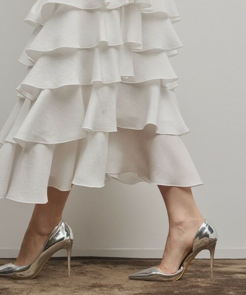 GRACE CONTINENTAL / グレースコンチネンタル ロング・マキシ丈スカート | ティアードフリルスカート | 詳細7