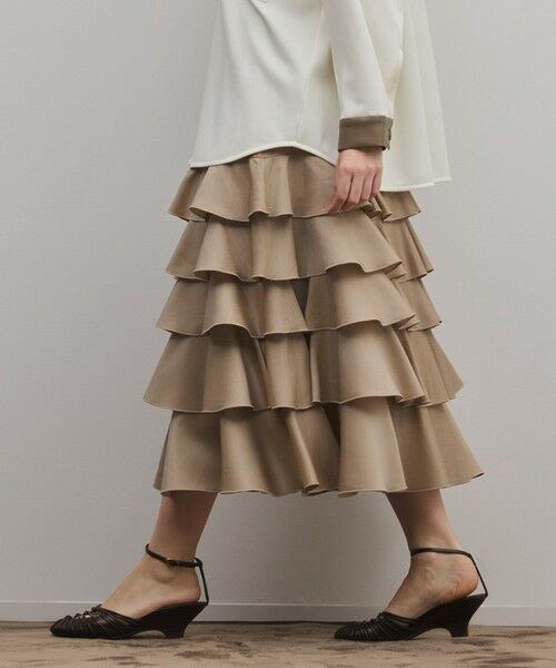 GRACE CONTINENTAL / グレースコンチネンタル ロング・マキシ丈スカート | ティアードフリルスカート | 詳細12