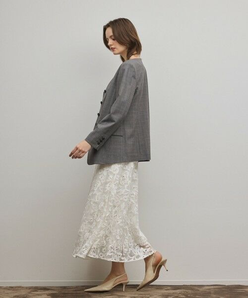 GRACE CONTINENTAL / グレースコンチネンタル ロング・マキシ丈ワンピース | チュールレースロングワンピース | 詳細2