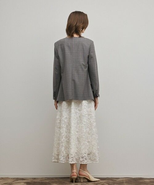 GRACE CONTINENTAL / グレースコンチネンタル ロング・マキシ丈ワンピース | チュールレースロングワンピース | 詳細3