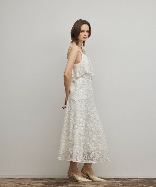 GRACE CONTINENTAL / グレースコンチネンタル ロング・マキシ丈ワンピース | チュールレースロングワンピース | 詳細7