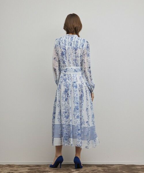 GRACE CONTINENTAL / グレースコンチネンタル ロング・マキシ丈ワンピース | フラワープリントティアードワンピース | 詳細2