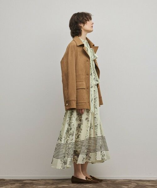 GRACE CONTINENTAL / グレースコンチネンタル ロング・マキシ丈ワンピース | フラワープリントティアードワンピース | 詳細7