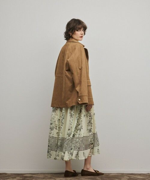 GRACE CONTINENTAL / グレースコンチネンタル ロング・マキシ丈ワンピース | フラワープリントティアードワンピース | 詳細8