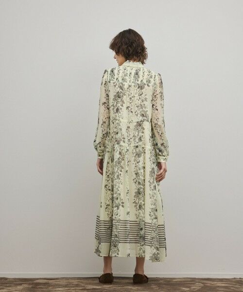 GRACE CONTINENTAL / グレースコンチネンタル ロング・マキシ丈ワンピース | フラワープリントティアードワンピース | 詳細11