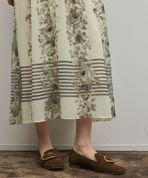 GRACE CONTINENTAL / グレースコンチネンタル ロング・マキシ丈ワンピース | フラワープリントティアードワンピース | 詳細17