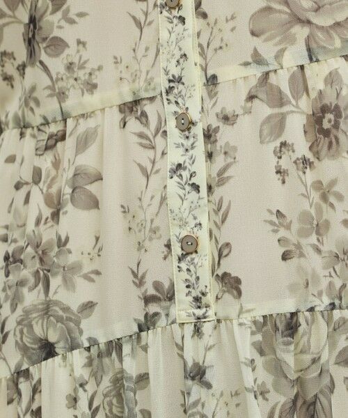 GRACE CONTINENTAL / グレースコンチネンタル ロング・マキシ丈ワンピース | フラワープリントティアードワンピース | 詳細18