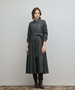 GRACE CONTINENTAL / グレースコンチネンタル ミニ丈・ひざ丈ワンピース | シャツフレアワンピース