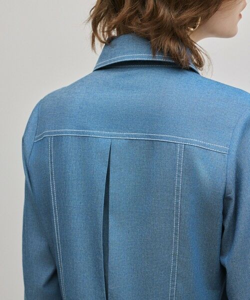 GRACE CONTINENTAL / グレースコンチネンタル ミニ丈・ひざ丈ワンピース | シャツフレアワンピース | 詳細10