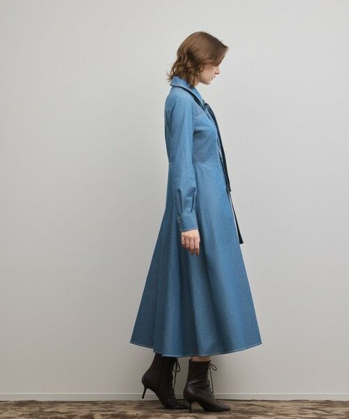 GRACE CONTINENTAL / グレースコンチネンタル ミニ丈・ひざ丈ワンピース | シャツフレアワンピース | 詳細2