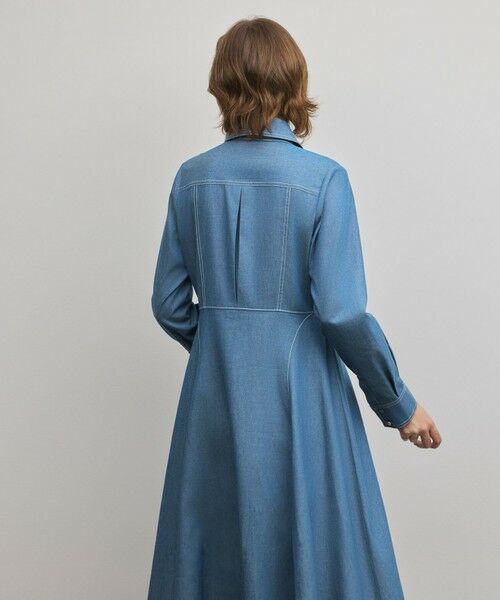 GRACE CONTINENTAL / グレースコンチネンタル ミニ丈・ひざ丈ワンピース | シャツフレアワンピース | 詳細5