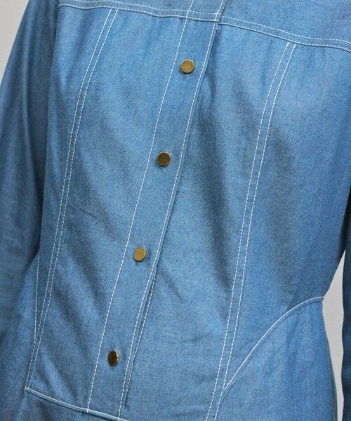 GRACE CONTINENTAL / グレースコンチネンタル ミニ丈・ひざ丈ワンピース | シャツフレアワンピース | 詳細9