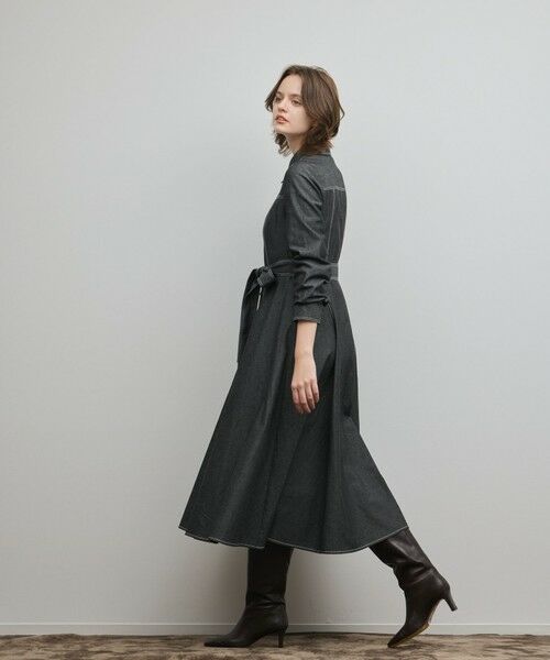 GRACE CONTINENTAL / グレースコンチネンタル ミニ丈・ひざ丈ワンピース | シャツフレアワンピース | 詳細13