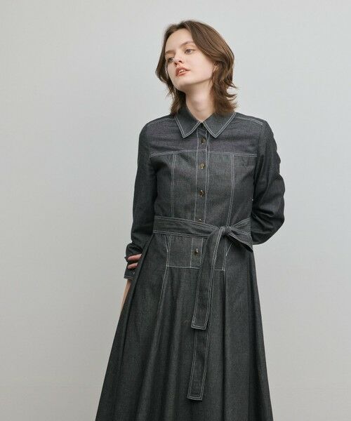 GRACE CONTINENTAL / グレースコンチネンタル ミニ丈・ひざ丈ワンピース | シャツフレアワンピース | 詳細17