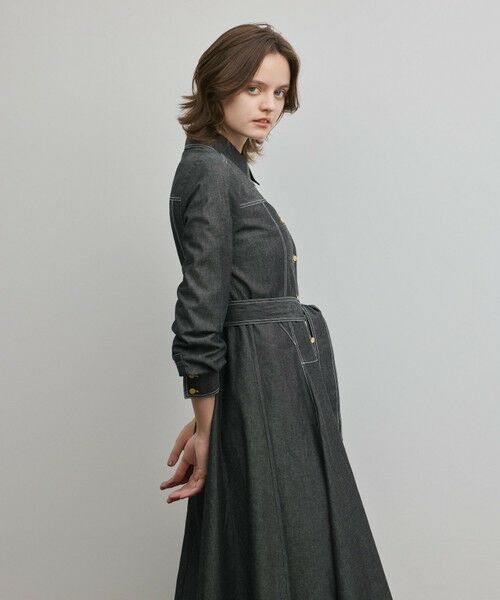 GRACE CONTINENTAL / グレースコンチネンタル ミニ丈・ひざ丈ワンピース | シャツフレアワンピース | 詳細20