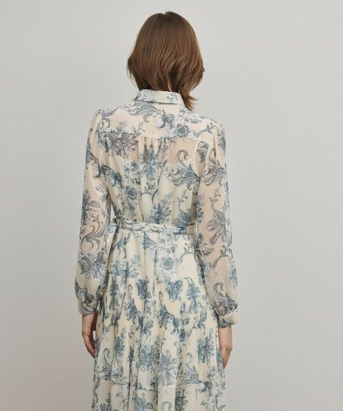 GRACE CONTINENTAL / グレースコンチネンタル ロング・マキシ丈ワンピース | フラワープリントプリーツワンピース | 詳細5