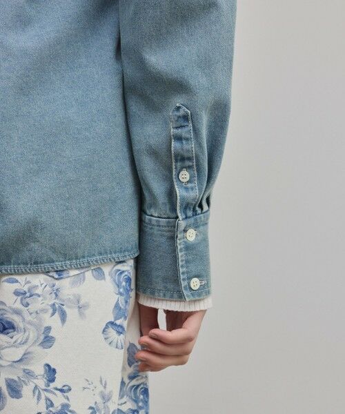 GRACE CONTINENTAL / グレースコンチネンタル シャツ・ブラウス | デニムボウタイシャツ | 詳細10