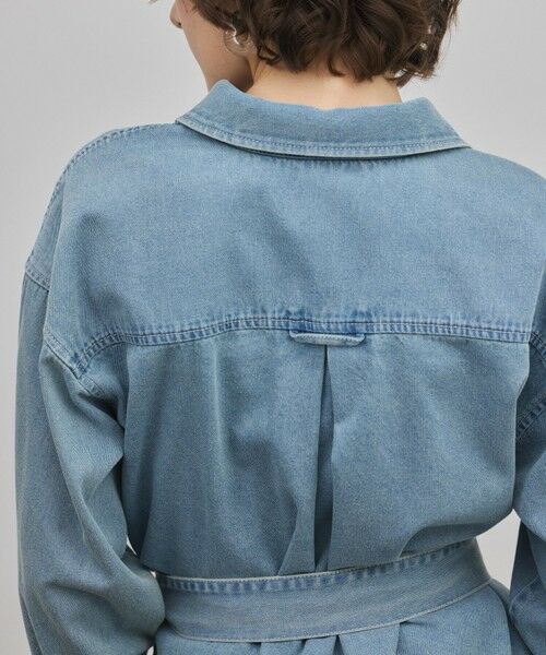 GRACE CONTINENTAL / グレースコンチネンタル シャツ・ブラウス | デニムボウタイシャツ | 詳細11