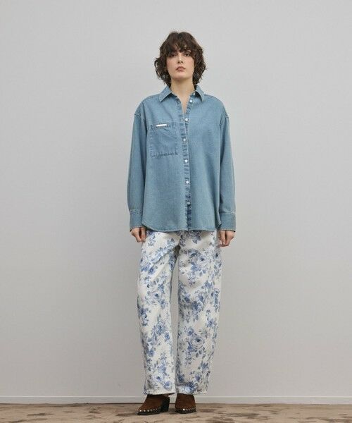 GRACE CONTINENTAL / グレースコンチネンタル シャツ・ブラウス | デニムボウタイシャツ | 詳細12