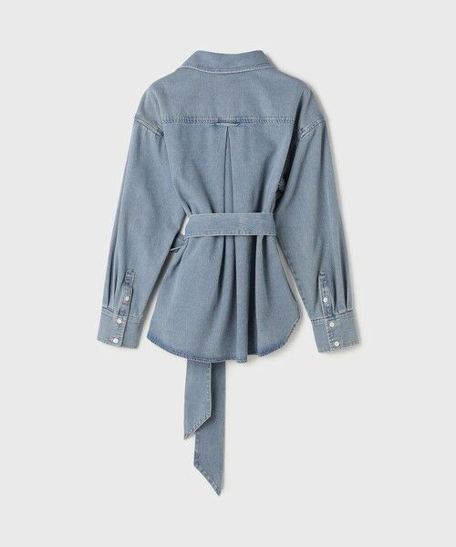 GRACE CONTINENTAL / グレースコンチネンタル シャツ・ブラウス | デニムボウタイシャツ | 詳細14