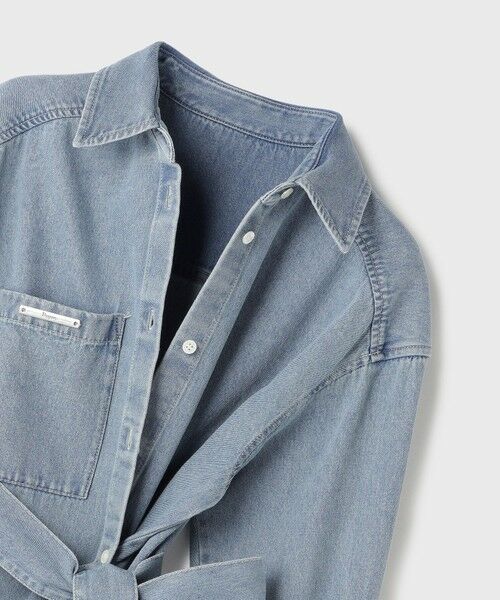 GRACE CONTINENTAL / グレースコンチネンタル シャツ・ブラウス | デニムボウタイシャツ | 詳細15