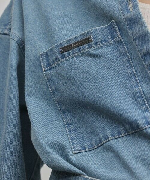 GRACE CONTINENTAL / グレースコンチネンタル シャツ・ブラウス | デニムボウタイシャツ | 詳細8