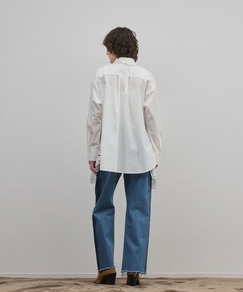 GRACE CONTINENTAL / グレースコンチネンタル シャツ・ブラウス | カット刺繍イレギュラーシャツ | 詳細15