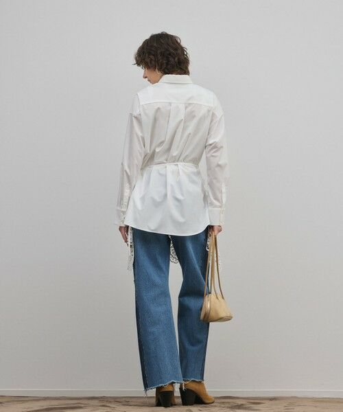 GRACE CONTINENTAL / グレースコンチネンタル シャツ・ブラウス | カット刺繍イレギュラーシャツ | 詳細2