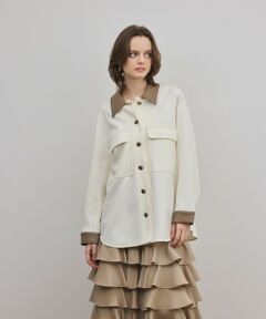 GRACE CONTINENTAL / グレースコンチネンタル シャツ・ブラウス | レザーカットシャツ