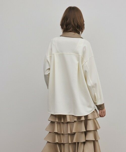 GRACE CONTINENTAL / グレースコンチネンタル シャツ・ブラウス | レザーカットシャツ | 詳細5