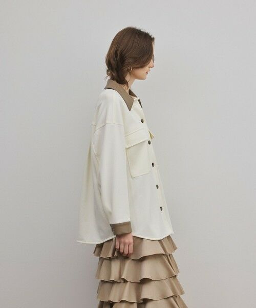 GRACE CONTINENTAL / グレースコンチネンタル シャツ・ブラウス | レザーカットシャツ | 詳細6