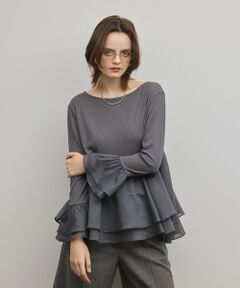 GRACE CONTINENTAL / グレースコンチネンタル カットソー | フレアカットトップ